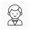 Brautigam Hochzeit Anzug Symbol