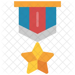 Bravery medal  Icon