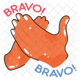 Bravo Emoji Icon
