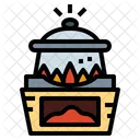 Brazier Cooker Barbecue Icon