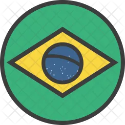 브라질 Flag 아이콘