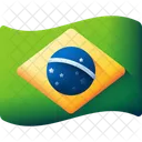 Brazil Carnival Flag Icon