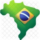 Brazil Carnival Flag Icon