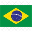 Flag Country Brazil Icon
