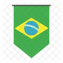 Brazil Nation Country Icon