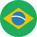 Brazil Flag Country Icon
