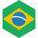 Brazil Flag World Icon