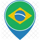 Brazil Flag World Icon