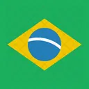 ブラジル、国旗、世界 アイコン