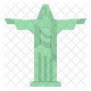 Brazil Christ Redeemer Icon