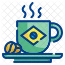Brazil Coffee  Icon