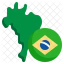 Brazil Flag South America Brazil Icon