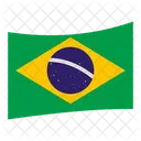 Brazil Carnival Flag Icon