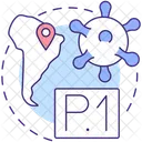 Brazil variant  Icon