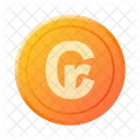 Brazilian Cruzeiro Currency Coin Money Icon