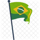 Brazil Flag National Icon