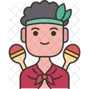 Brazilian Man  Icon