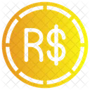 Brazilian Real Currency Brazilian Currency Icon