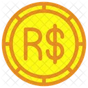 Brazilian Real Currency Brazilian Currency Icon