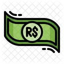 Brazilian Real Currency Brazil Icon