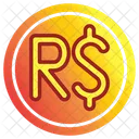 Brazilian Real Symbol Icon