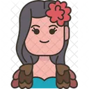 Brazilian Woman  Icon
