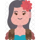 Brazilian Woman  Icon