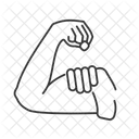 Aptitud Fuerza Musculatura Icono