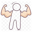 Brazos fuertes  Icono