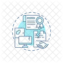 Breach of warranty  Icon