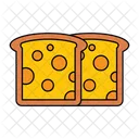 Bread Slices Flour Sandwich Icon