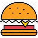Bread Burger Fast Icon