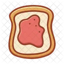 빵 잼 베이커리 아이콘