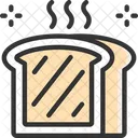 M Toast Toast Breakfast Icon