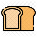 Bread Toast Bakery Icon