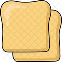 Bread Loaf Sliced Icon