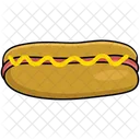Bread Hotdog Sausage Icon