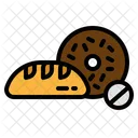 Bread Carb Low Icon