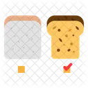 Bread Toast Breakfast Icon