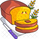 Bread Bread Loaf Food Icon