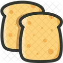 Bread Slices Breakfast Icon