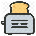 Bread Toaster Appliance Icon
