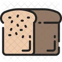 Bread Loaf Food Dinner Icon