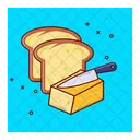 Bread Slice Butter Icon