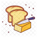 Bread Slice Butter Icon