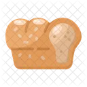 Bread Food Loaf Icon