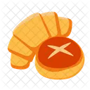 Bread And Croissant Food Beverage Icon
