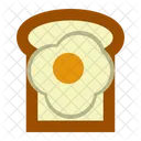 Bread And Omelet  Icon
