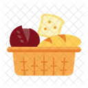 Bread Basket Bakery Food Icon