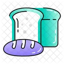 Bread Food Breakfast Icon